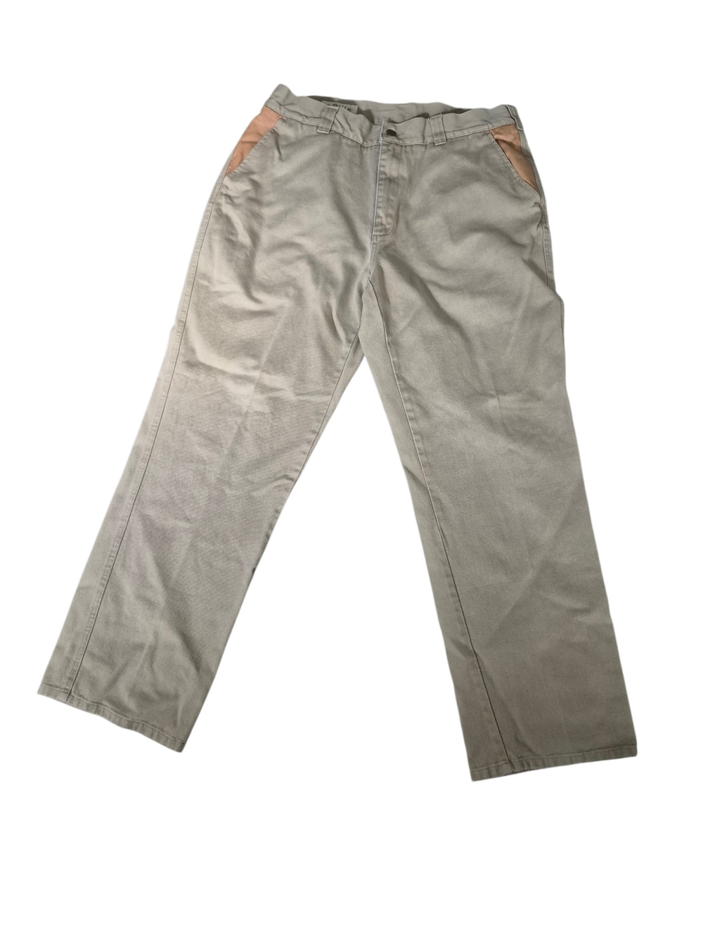 Orvis Men's Tan Chino Pants - Classic Straight - Picture 2 of 6